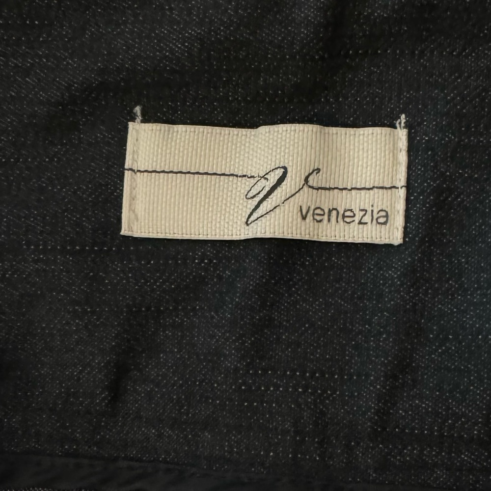 Vintage Venezia Denim Button Zip Mini Pencil Skirt Size 18 Y2K - Picture 5 of 8